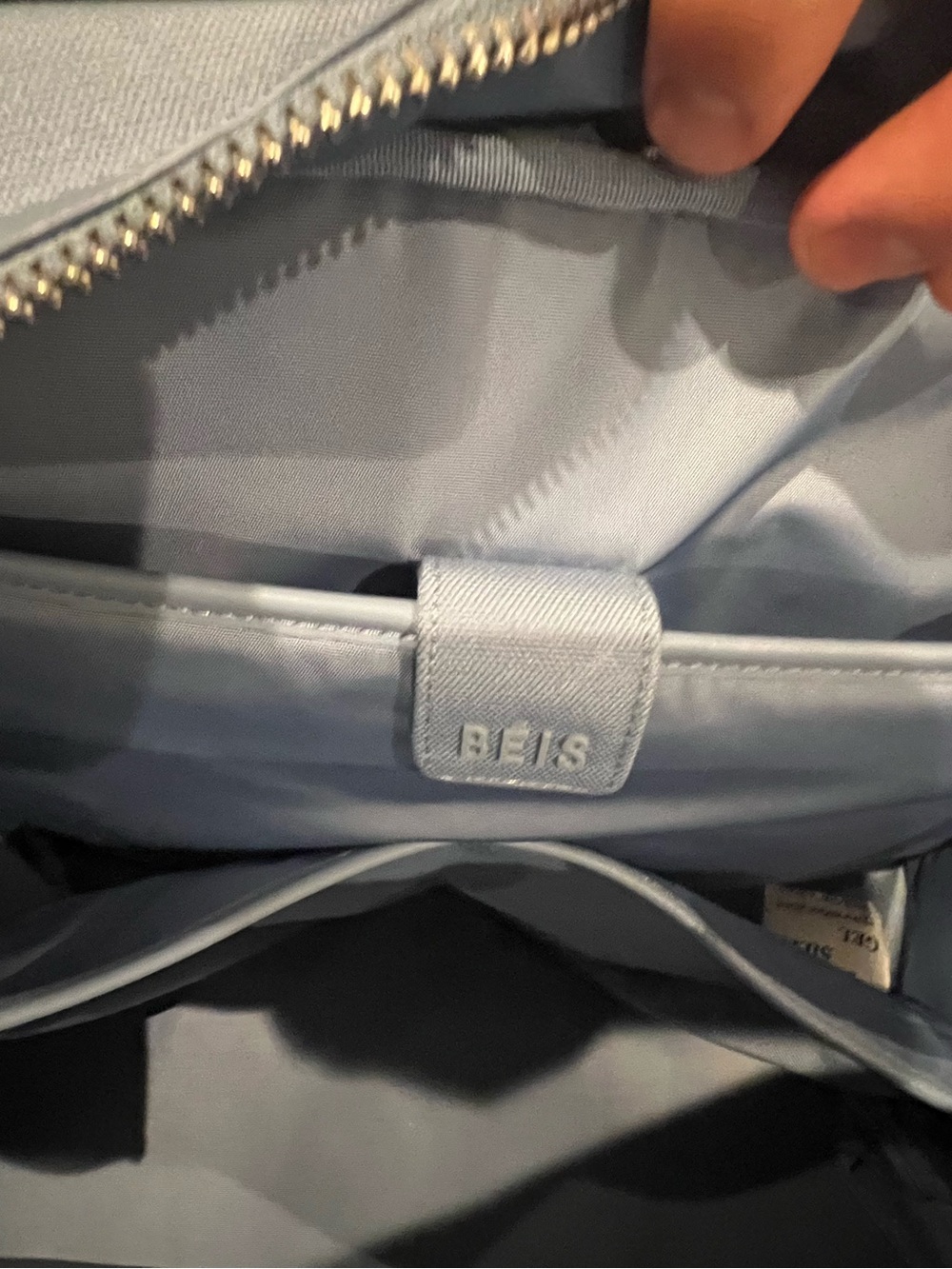 Beis The Duffle In Dusty Blue View 5